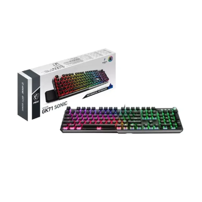 ⁦لوحة مفاتيح الألعاب MSI VIGOR GK71 SONIC⁩ - الصورة ⁦2⁩